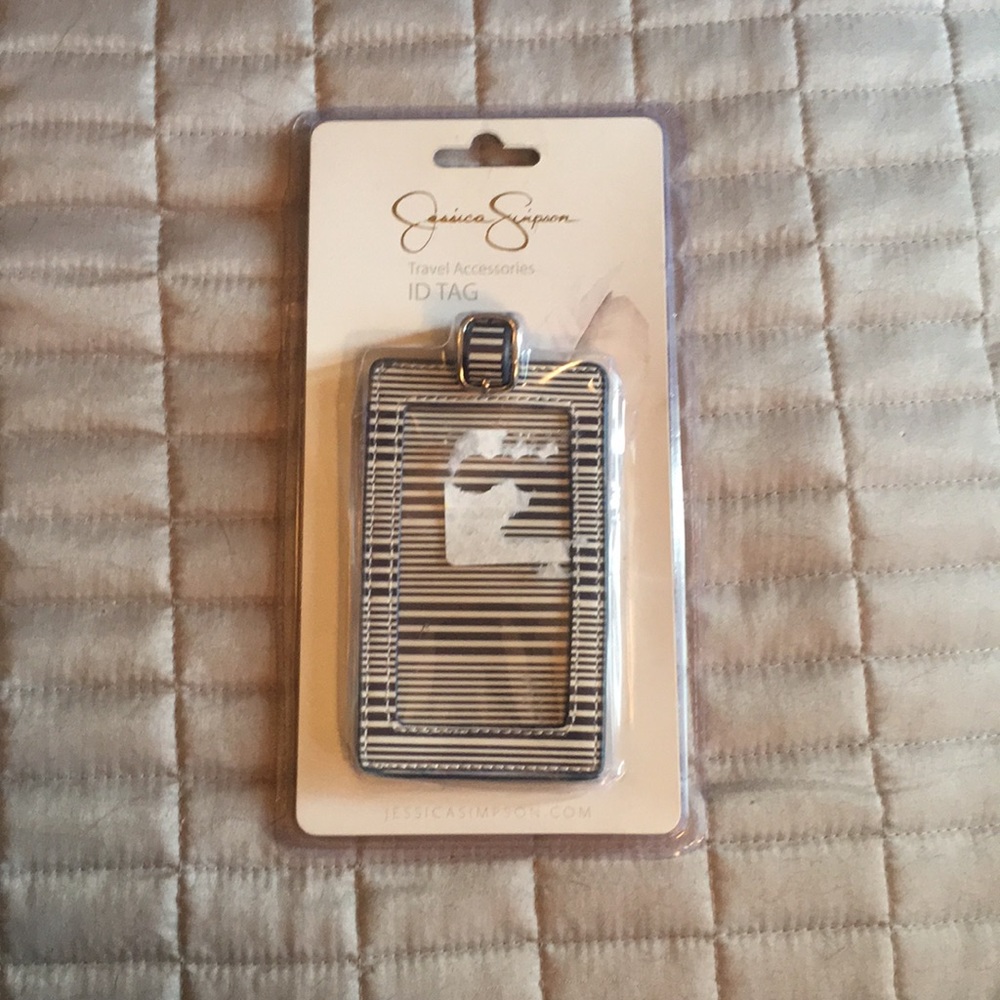 Jessica Simpson luggage tag